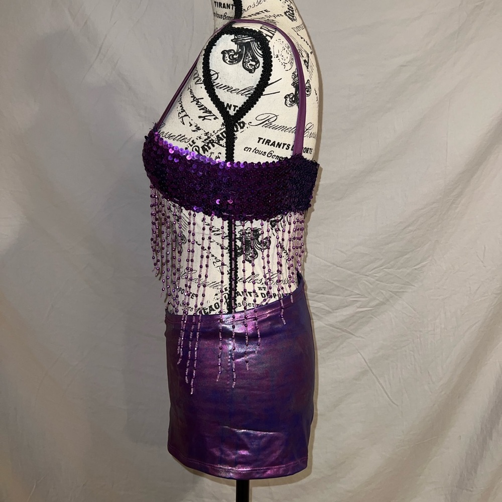 Purple Rave Outfit - Picture 4 of 4